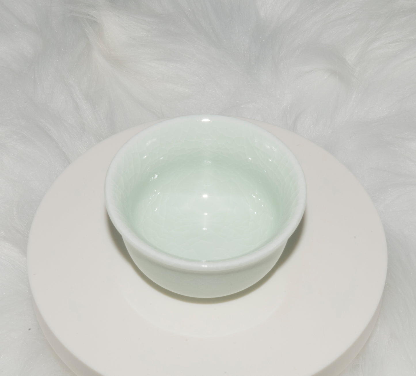 01003 Jade green glaze Perfect Circle Cup(45ml)